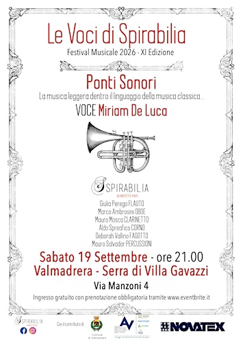 Ponti Sonori. La musica leggera dentro il linguaggio della musica classica