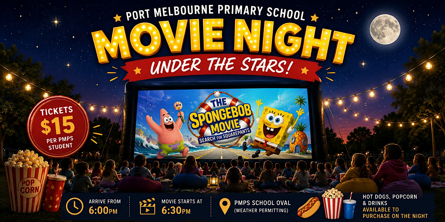 PMPS Movie Night Under the Stars