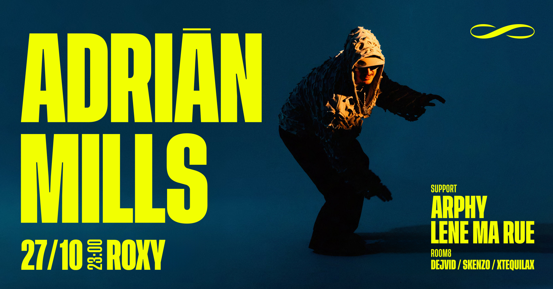 Adrián Mills ∞ ROXY Prague