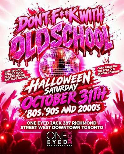 Don't F**K With The Old School Halloween