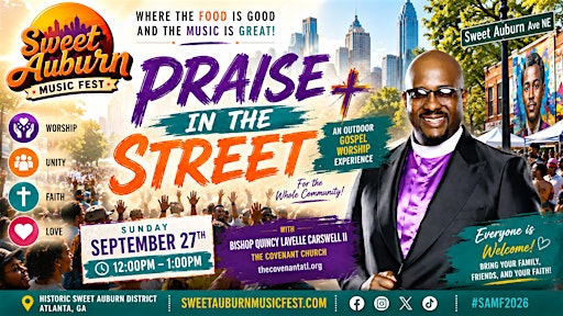 Praise In the Street @ Sweet Auburn Music Fest