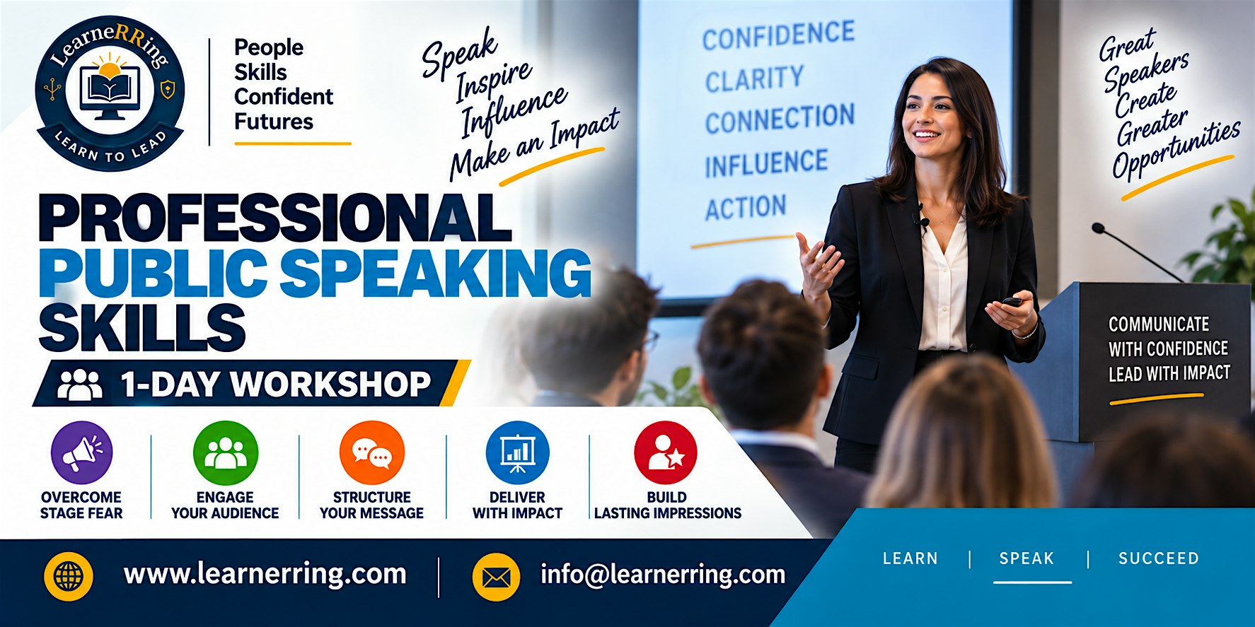 Professional Public Speaking Skills: 1-Day Training | Florida