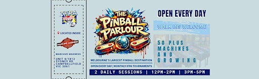 The Pinball Parlour Campbellfield Melbourne