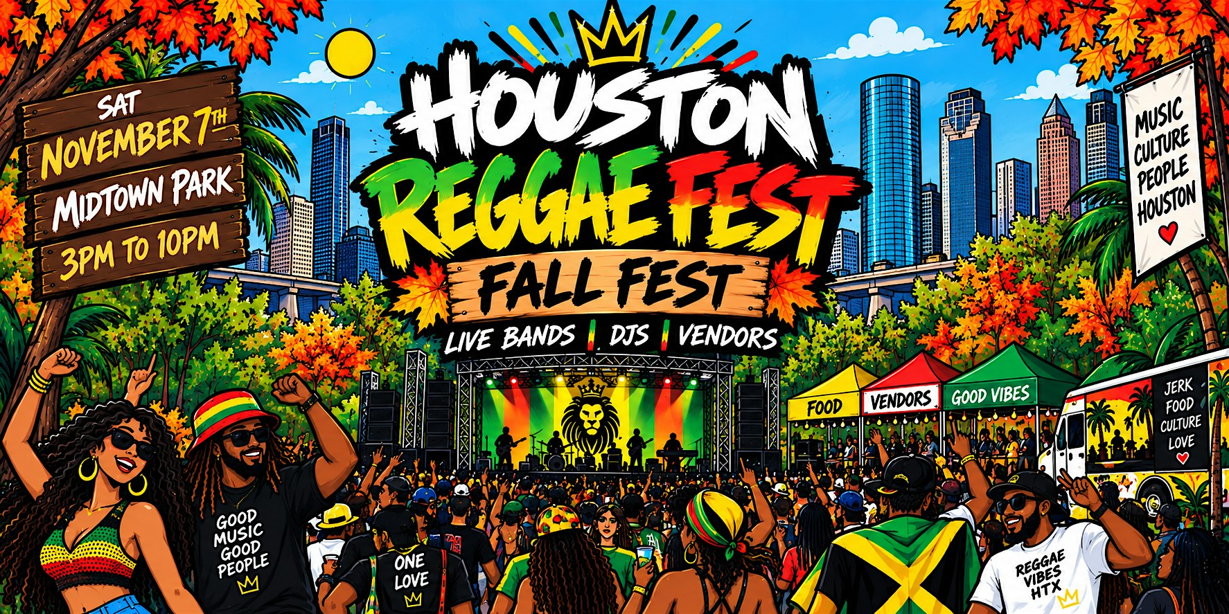 Houston Reggae Fall Fest Vendor Registration
