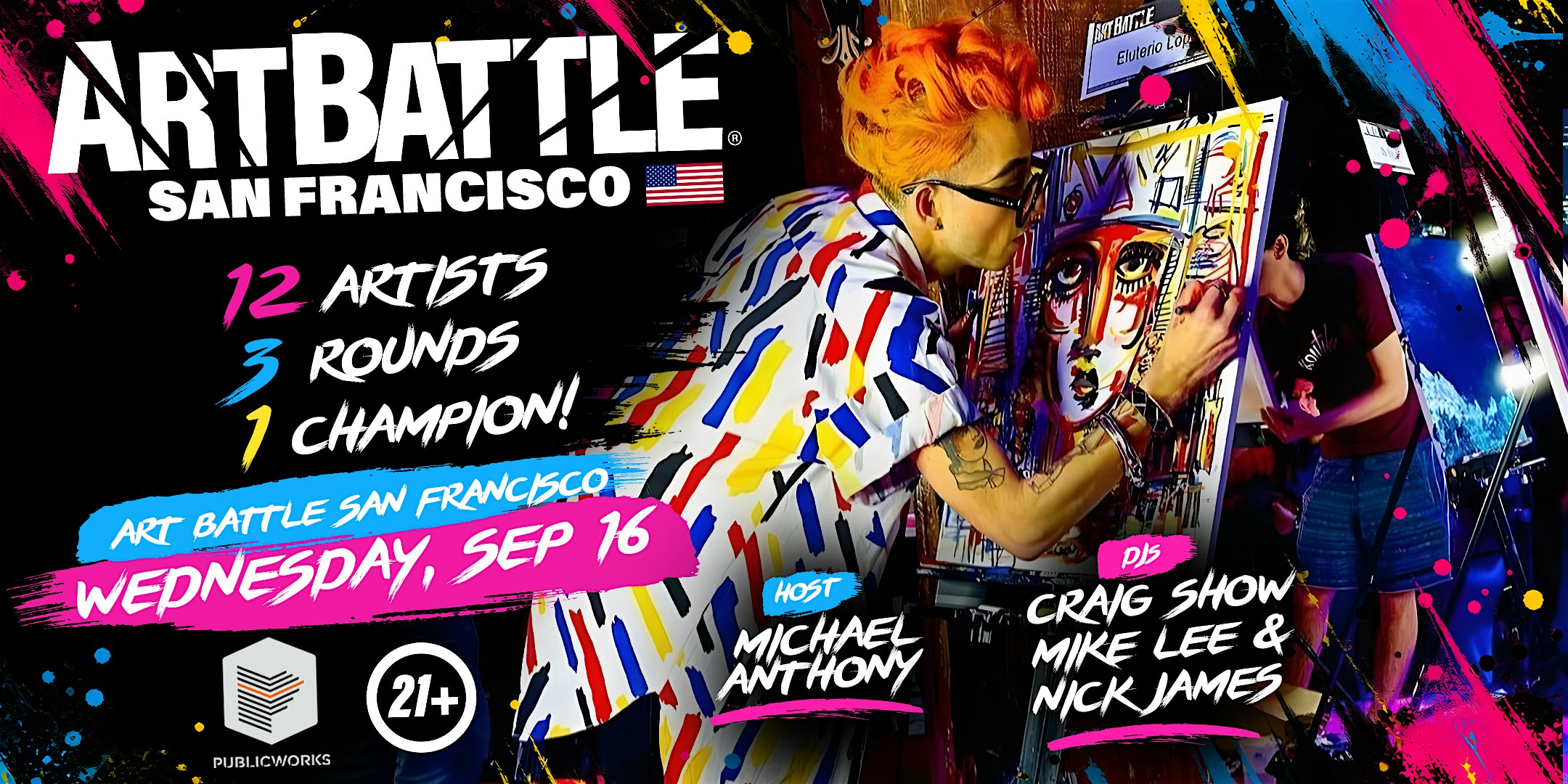 Art Battle San Francisco - September 16, 2026