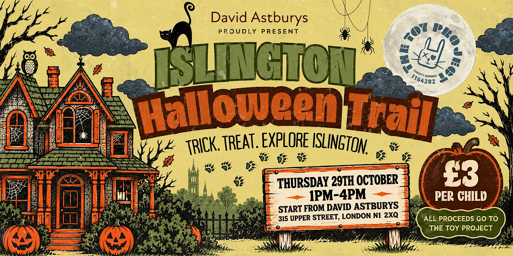 Islington Halloween Trail 2026: Family Half-Term Fun