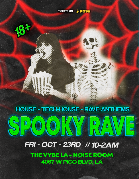 SPOOKY RAVE - House // Tech-House (18+)
