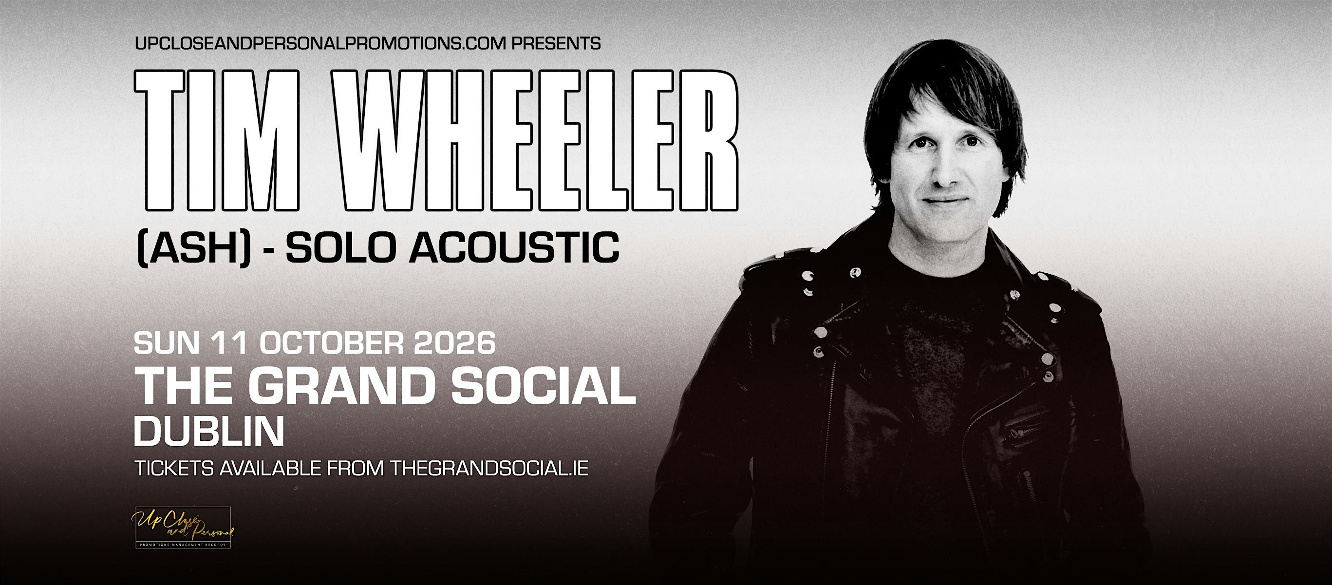 Tim Wheeler (Ash) - Solo Acoustic Set at The Grand Social