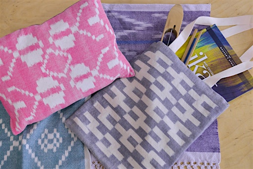 Learn ikat dyeing and weaving