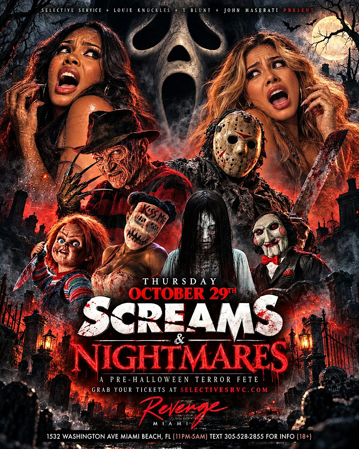 Screams & Nightmares @ Revenge