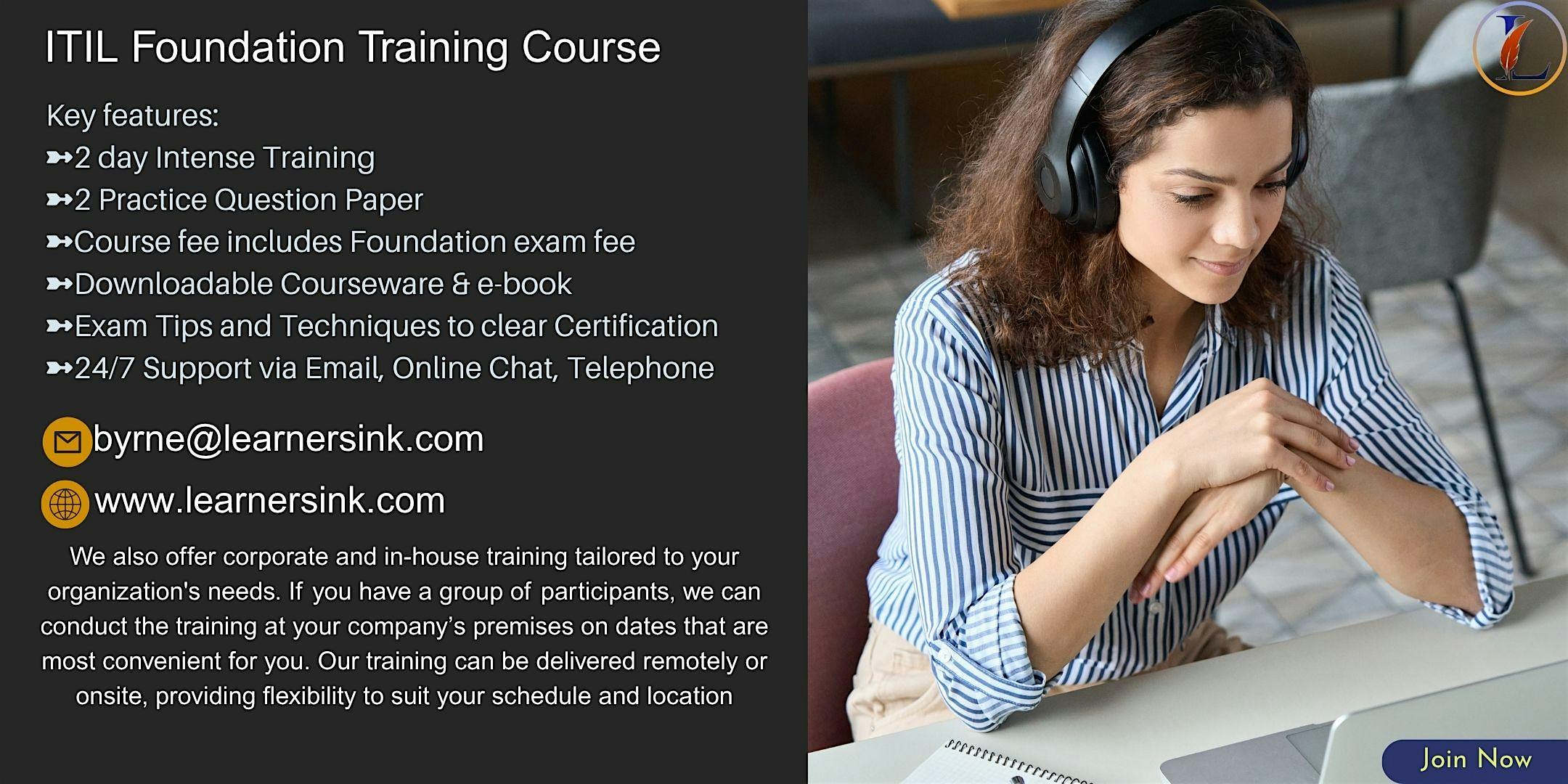 ITIL 5 Training This Month in Arvada, CO – Enroll Now