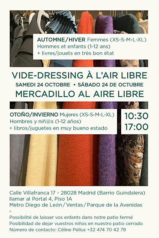 Mercadillo al aire libre
