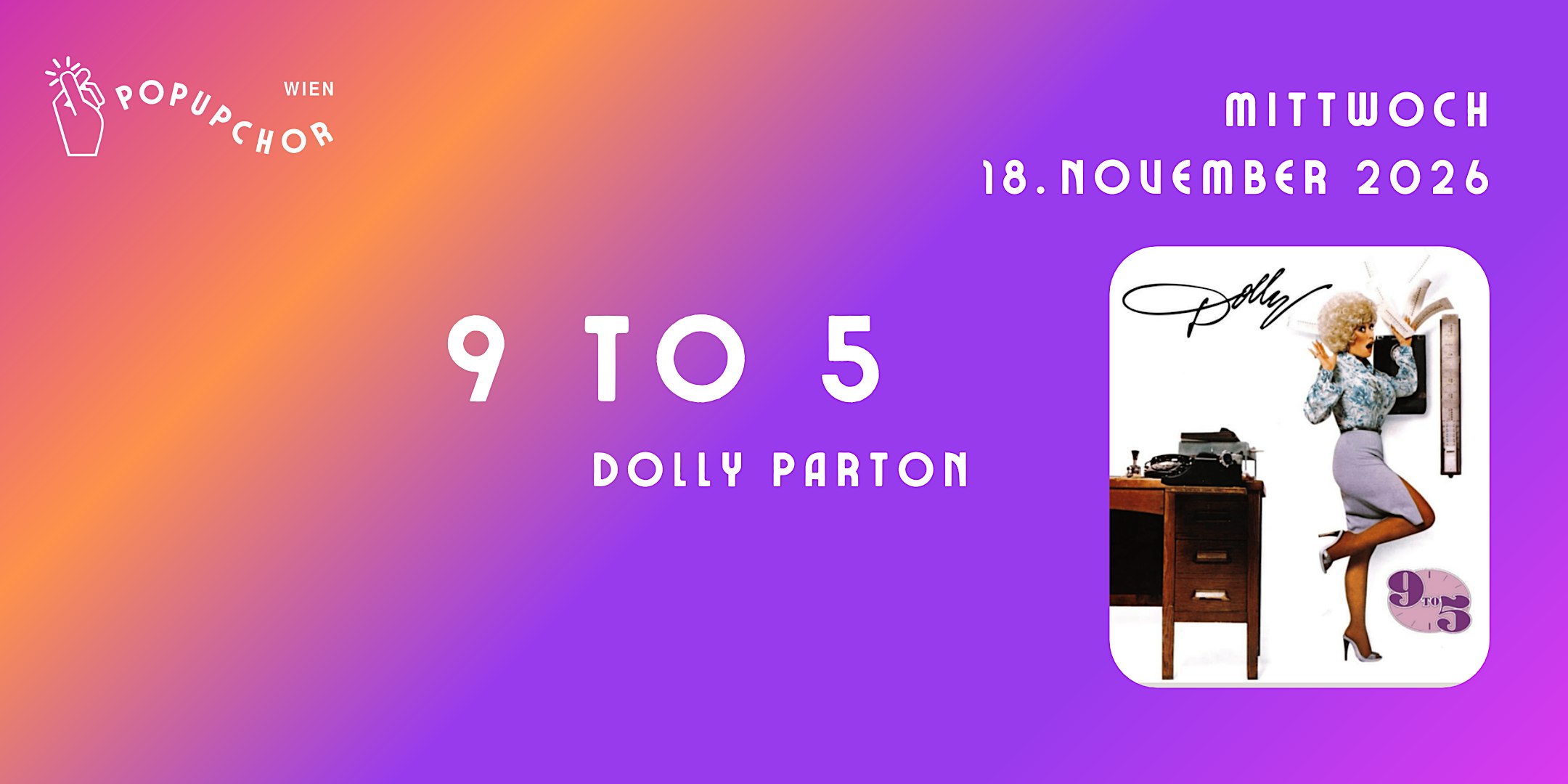 Pop-Up Chor Wien - Dolly Parton