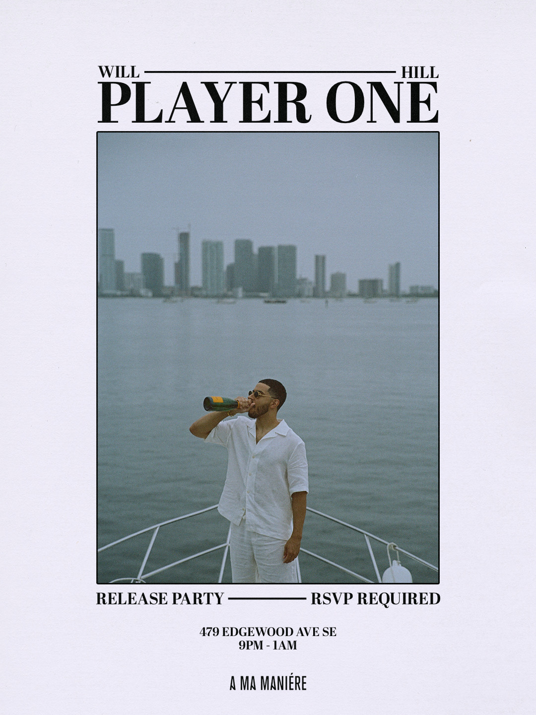Will Hill: "Player One"
Album Release Party