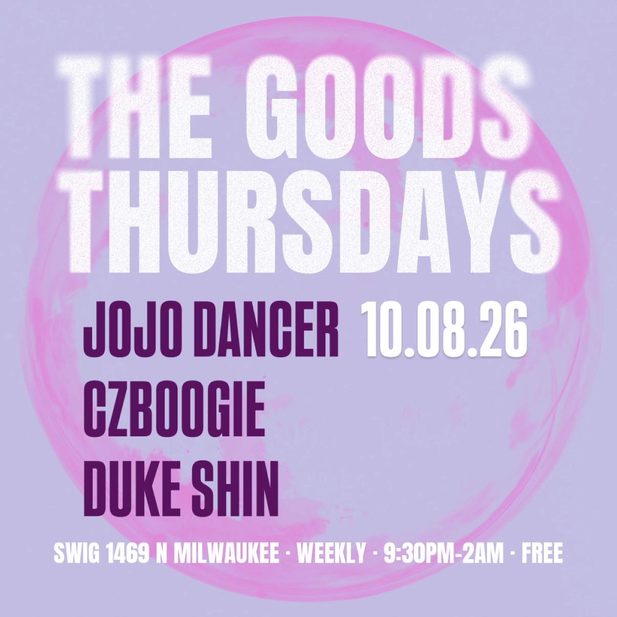 Goods Thursdays: Jojo Dancer / Czboogie