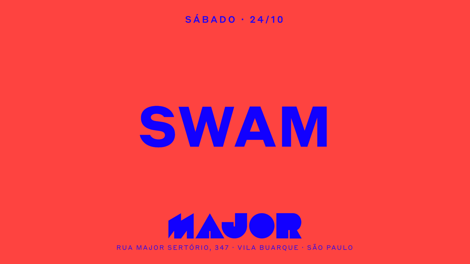 Major recebe Swam