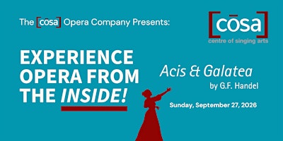 Acis and Galatea: Open Opera Experience