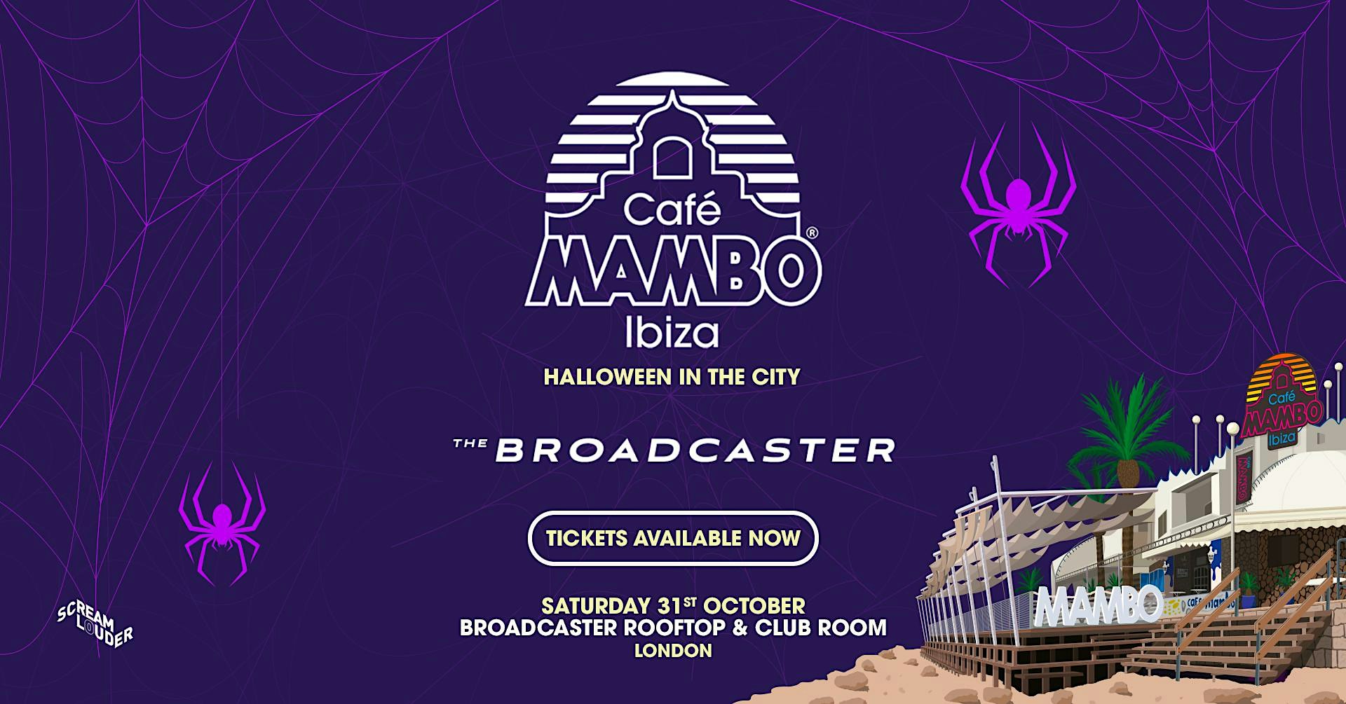 Cafe Mambo Ibiza Halloween Rooftop Party
