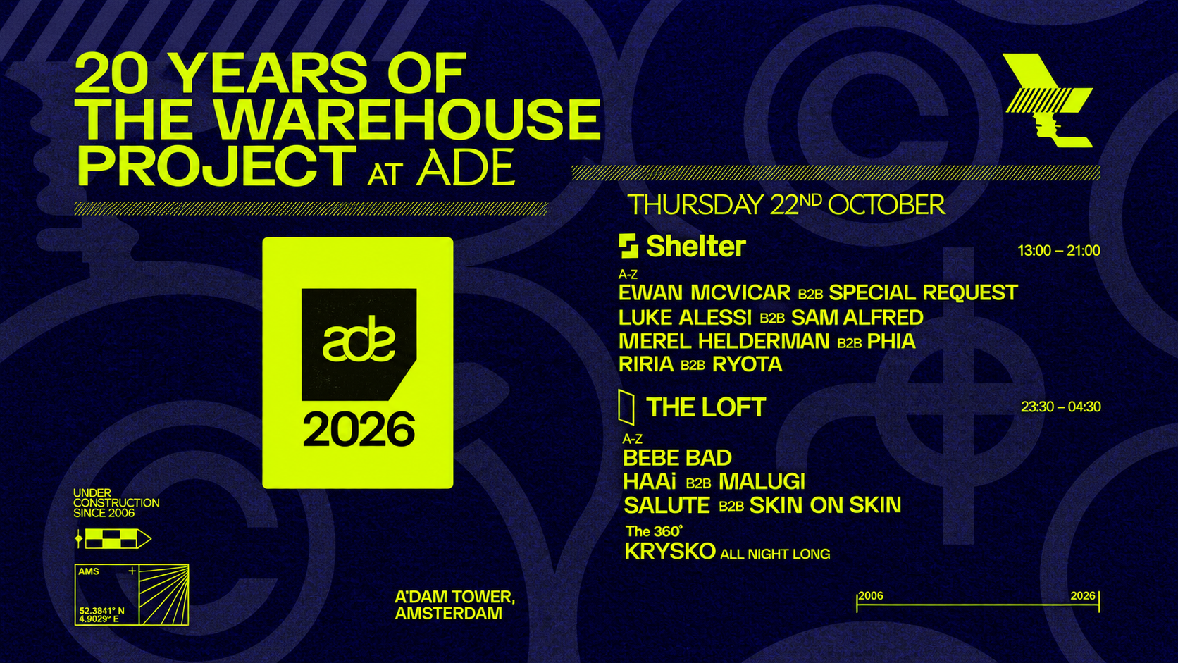 20 Years Of The WHP - The Loft [SOLD OUT]