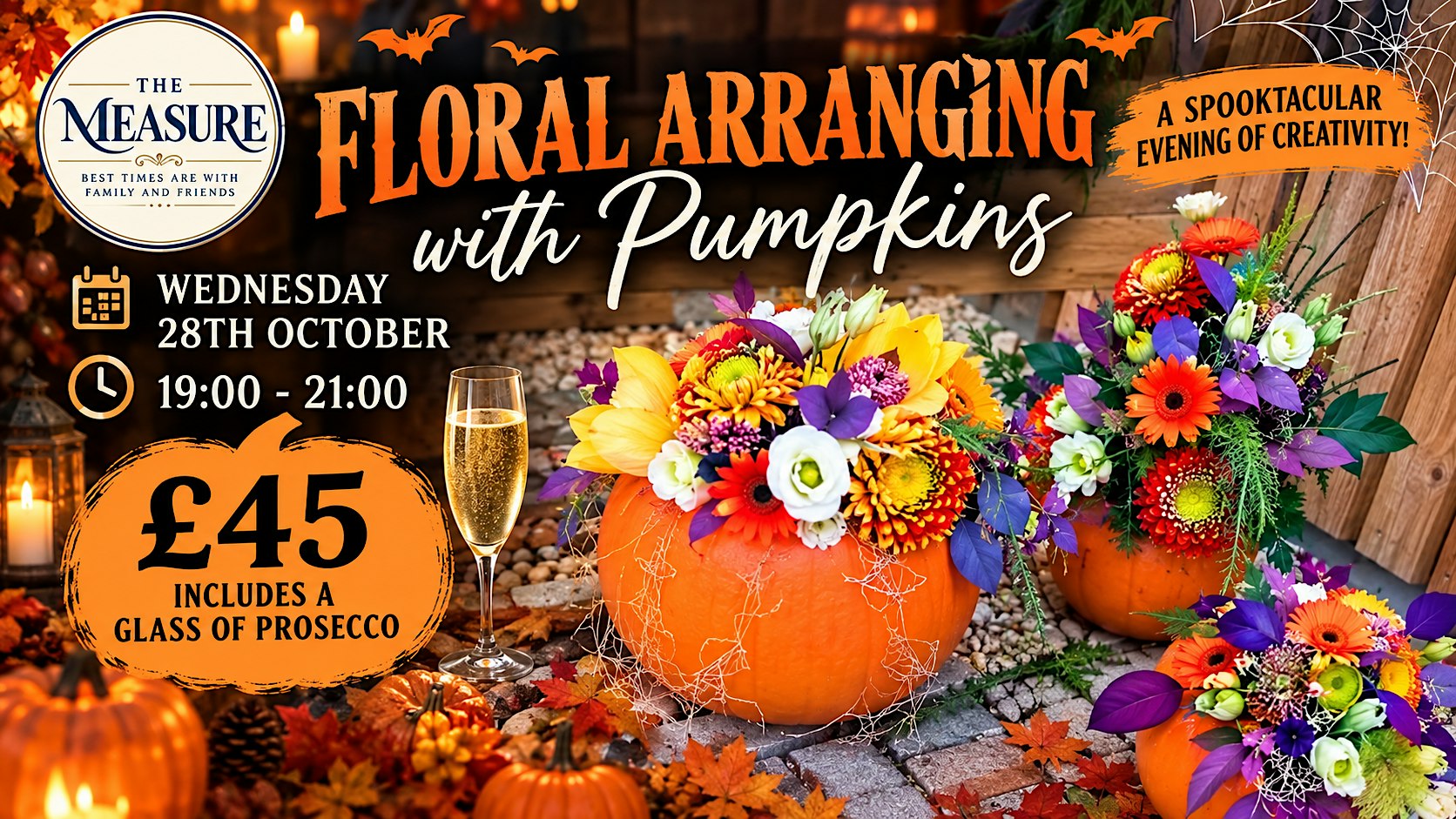 Pumpkin Floral Arranging