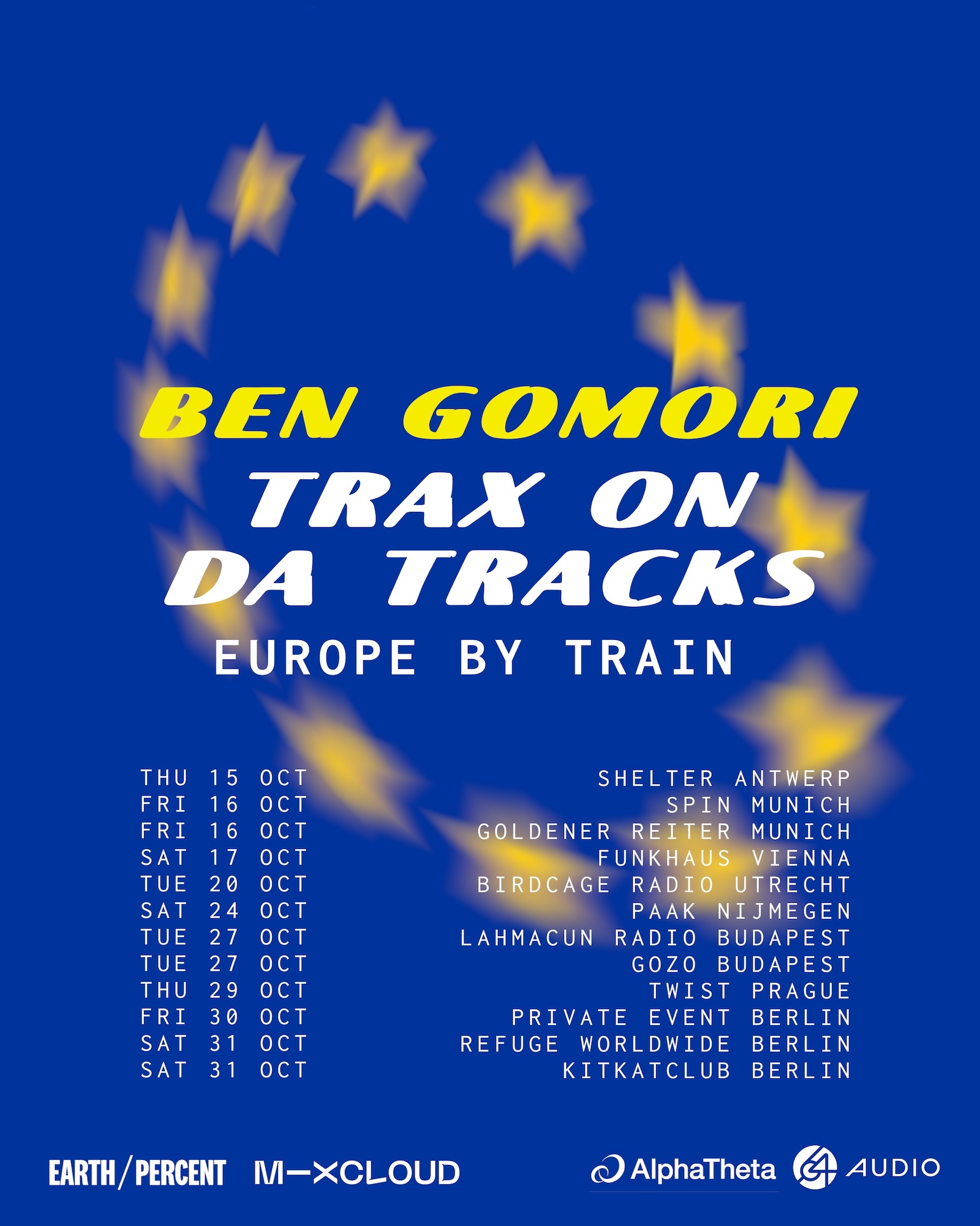 Ben Gomori: Trax On Da Trax Tour