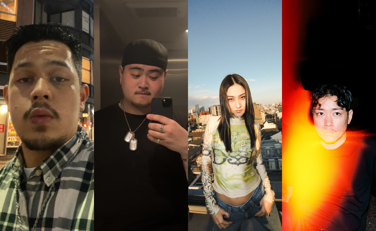 RUKE, MUNÉO, AKARI & Stupid Kozo 