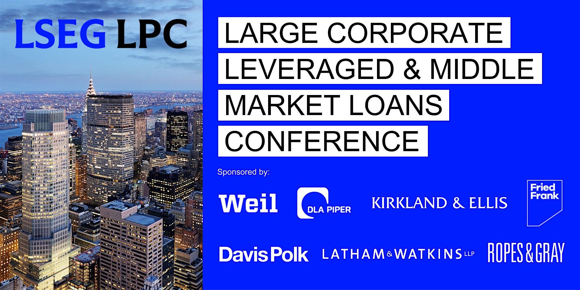 LSEG LPC 2026 Large Corporate Leveraged & Middle Market Loans Conference