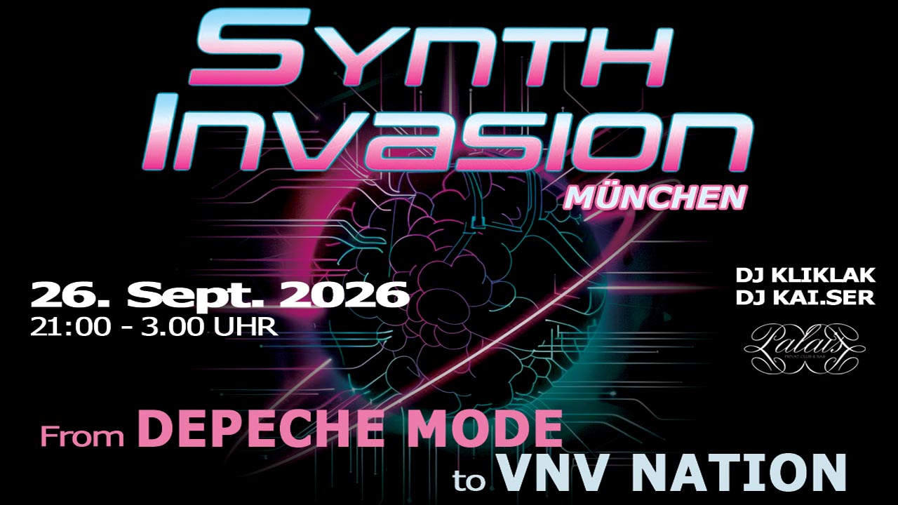 SYNTH INVASION - From Depeche Mode to VNV Nation