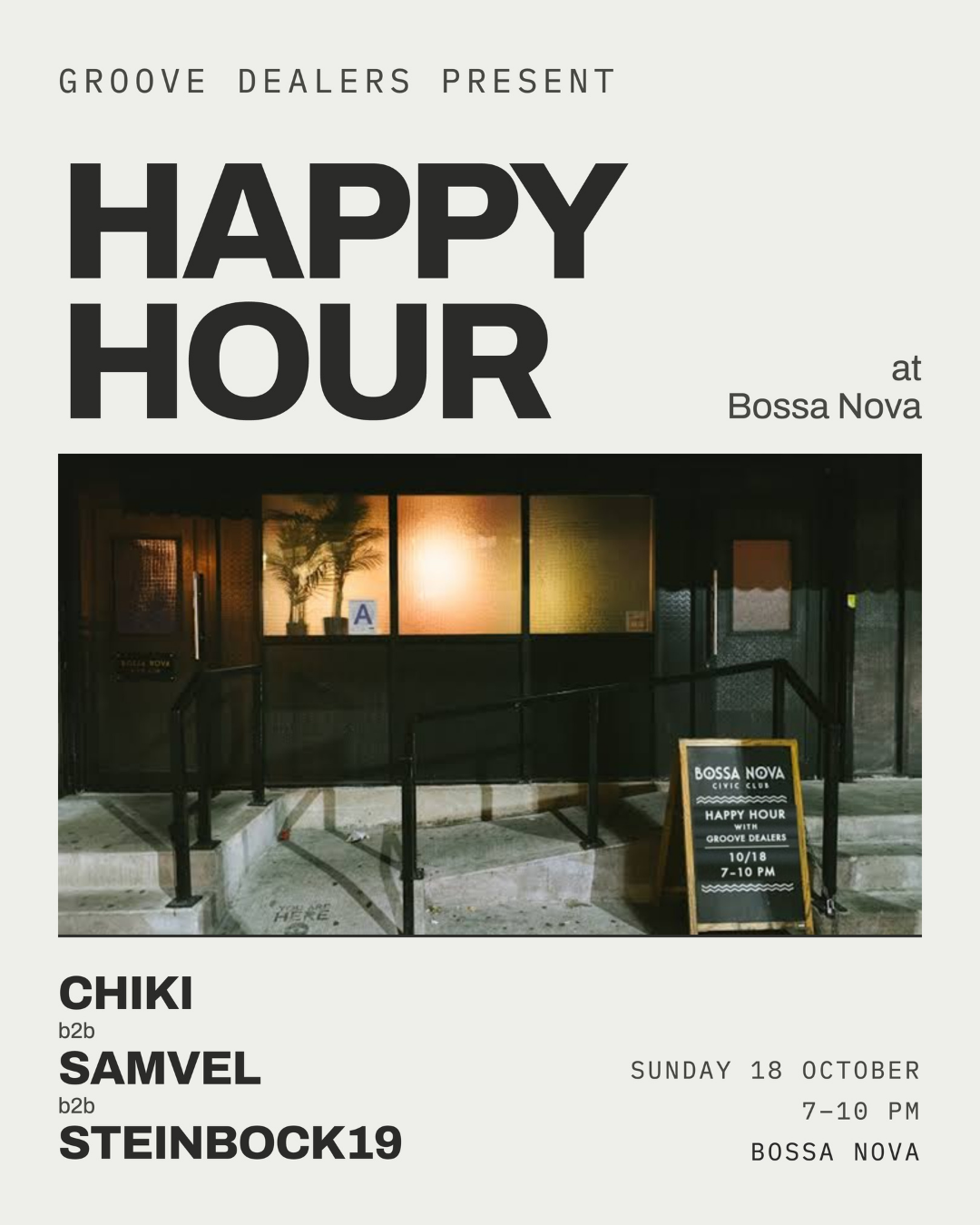 Happy Hour: Groove Dealers