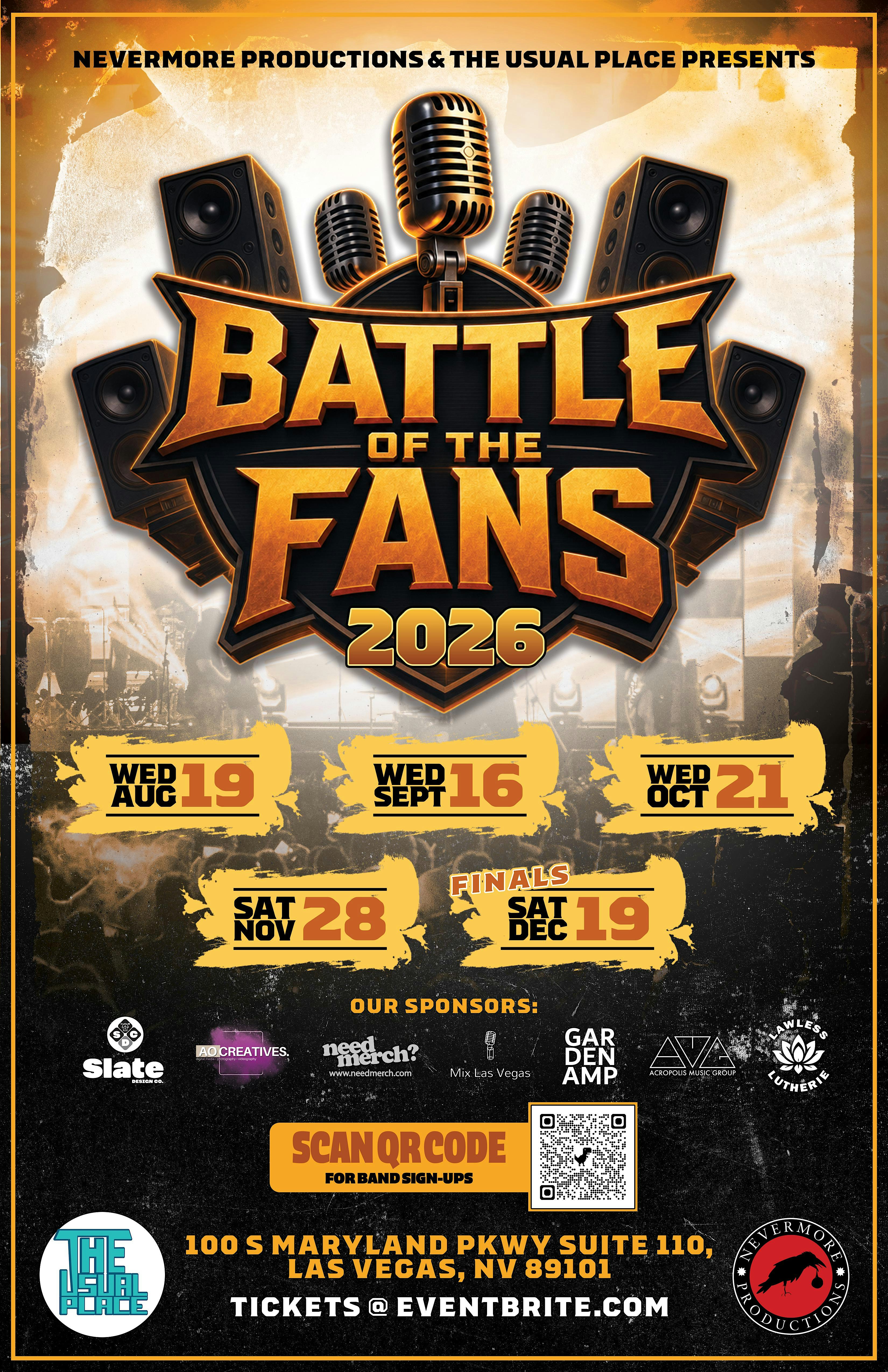 Battle of The Fans ROUND 3 at The Usual Place