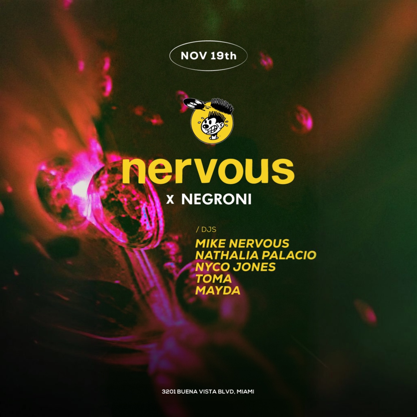Nervous X Negroni DJ Showcase