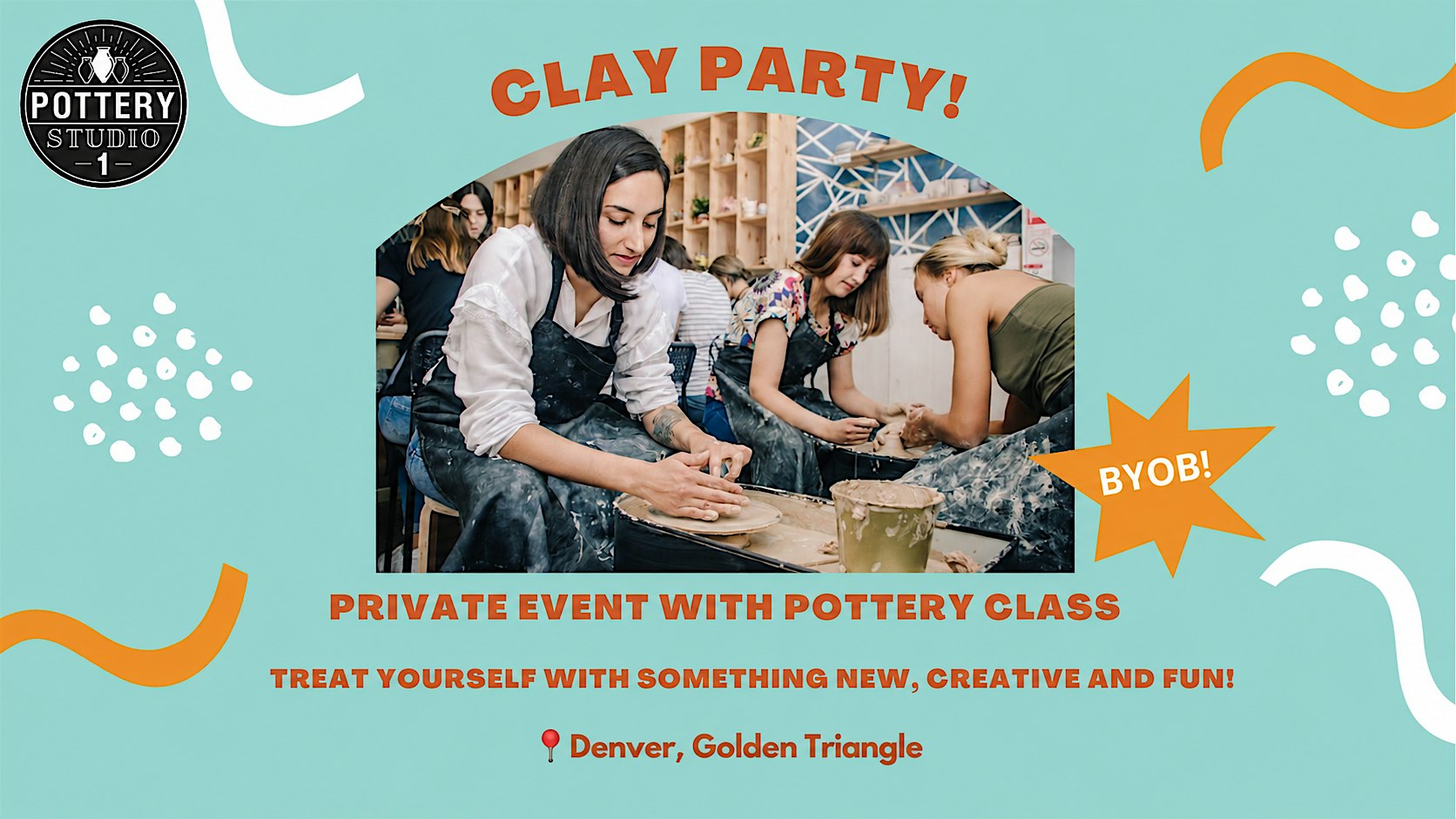 One-time Pottery Class & Painting