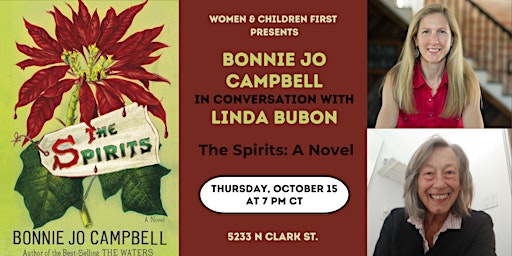 Book Event: The Spirits by Bonnie Jo Campbell
