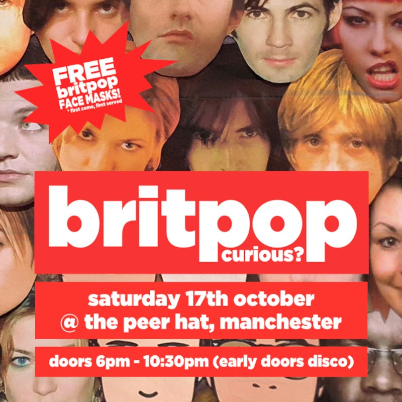 Britpop Curious? - an early doors indie disco (Manchester)