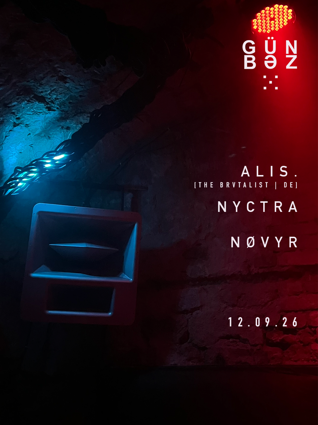Gunbaz - ALIS. [ THE BRVTALIST / DE ] Nyctra / NØVYR