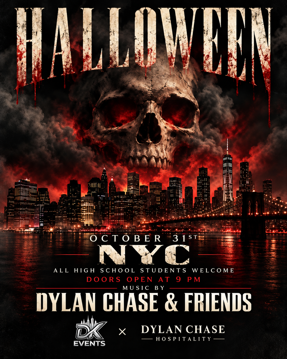 HIGHSCHOOL HALLOWEEN NYC OCTOBER 31ST