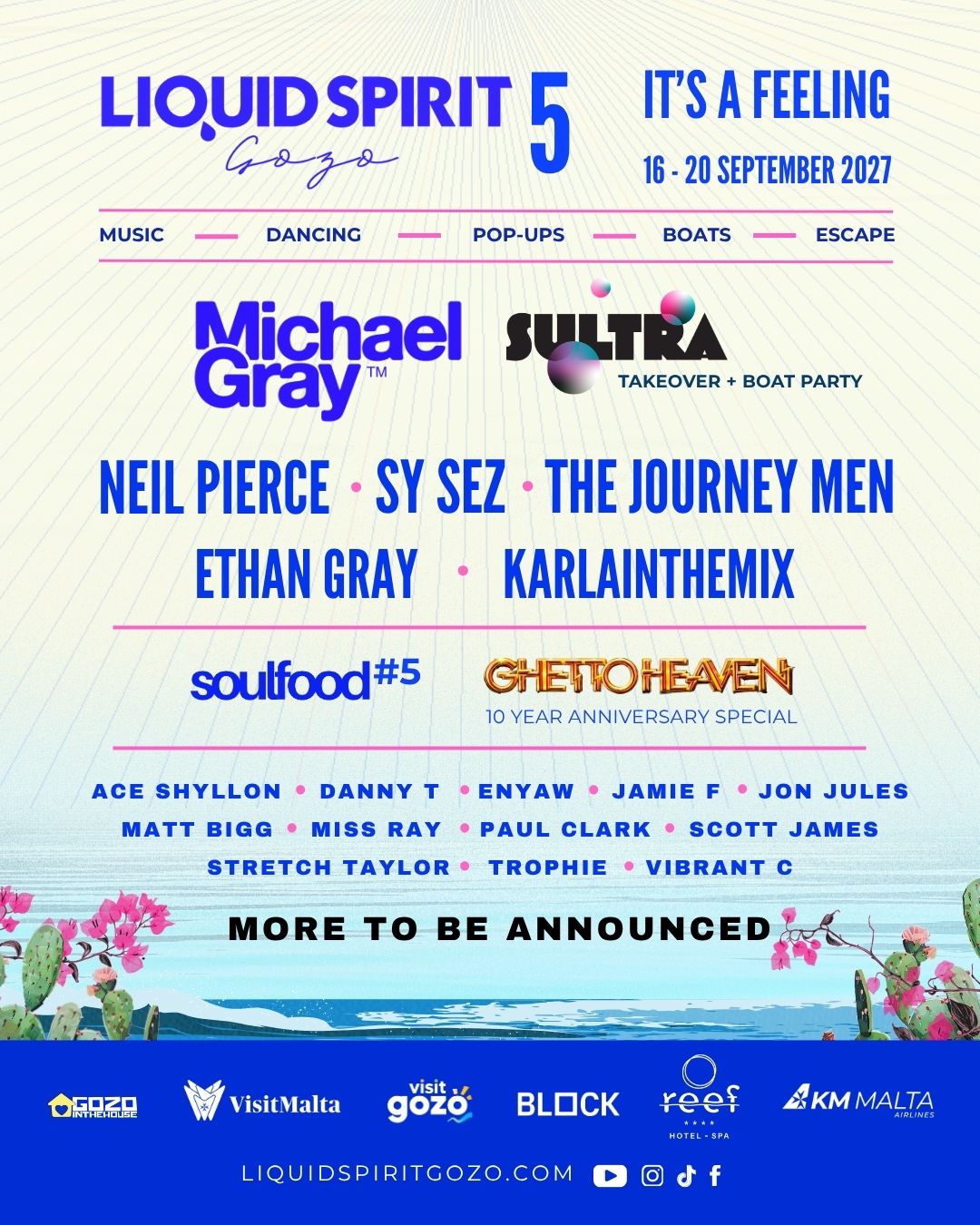 Liquid Spirit Gozo 2027
