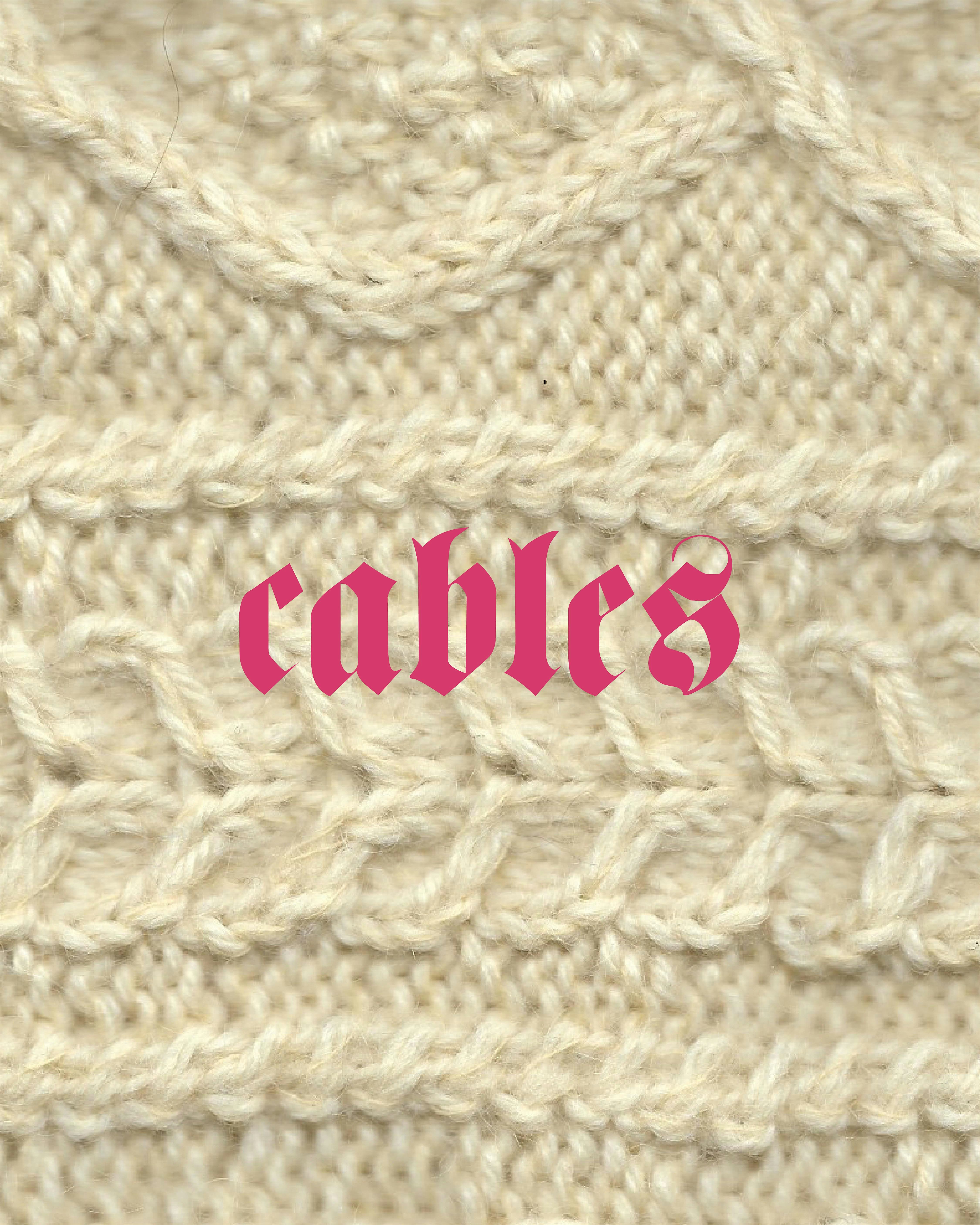 Cables 101 - A workshop for everyone who wants to get into cable knitting