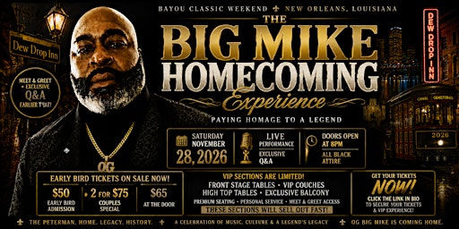 The Big Mike Homecoming Experience
