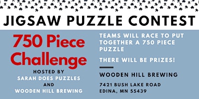 CHALLENGE Jigsaw Puzzle Contest at Wooden Hill Brewing - September 2026