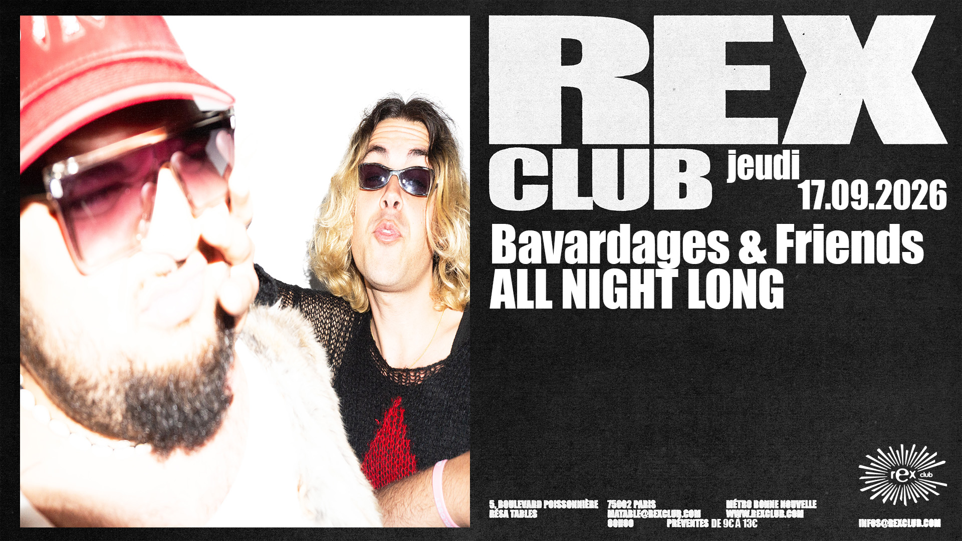 Bavardages & friends all night long