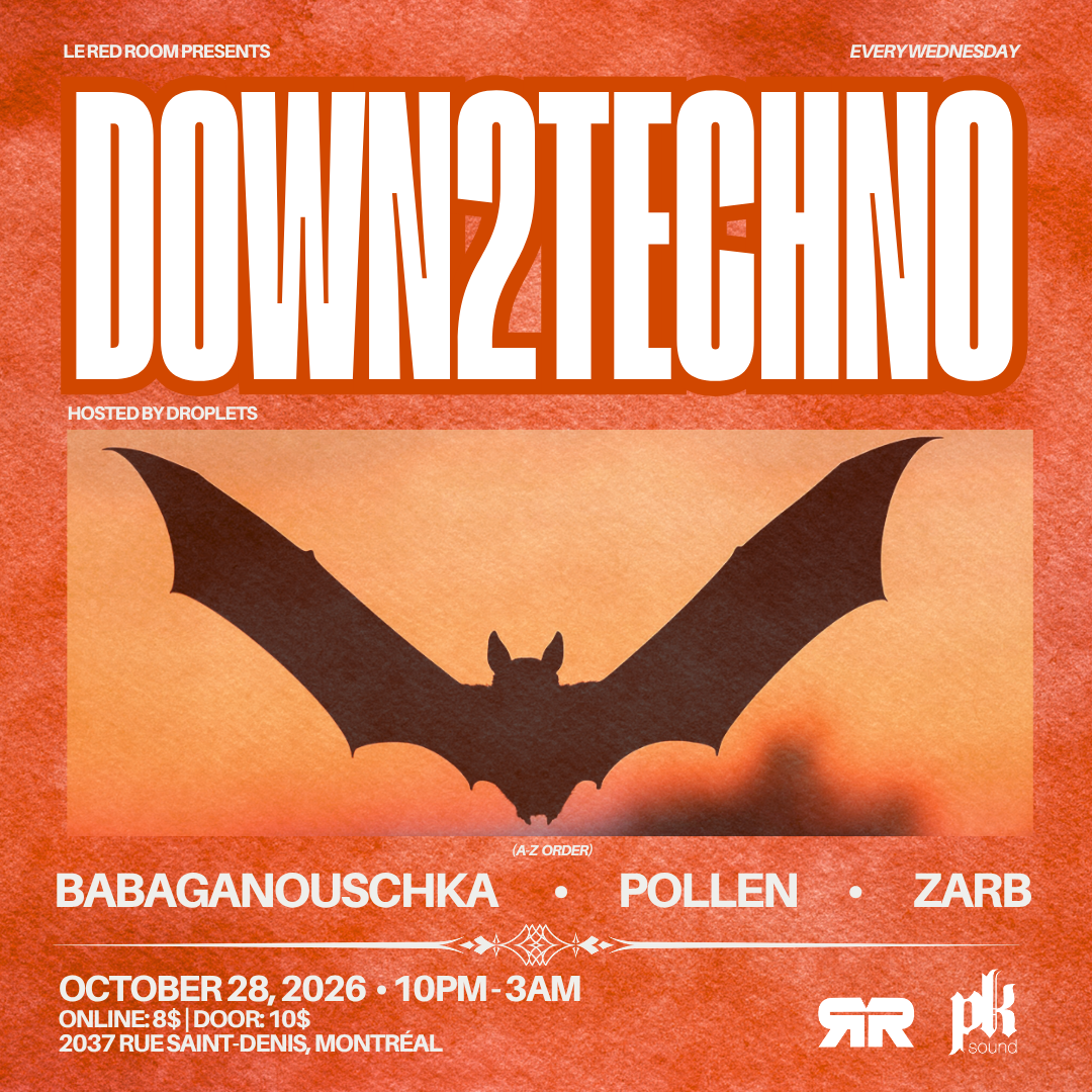 DOWN2TECHNO: Every Wednesday