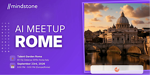 Mindstone AI meetup Rome: ButterflAI Effect