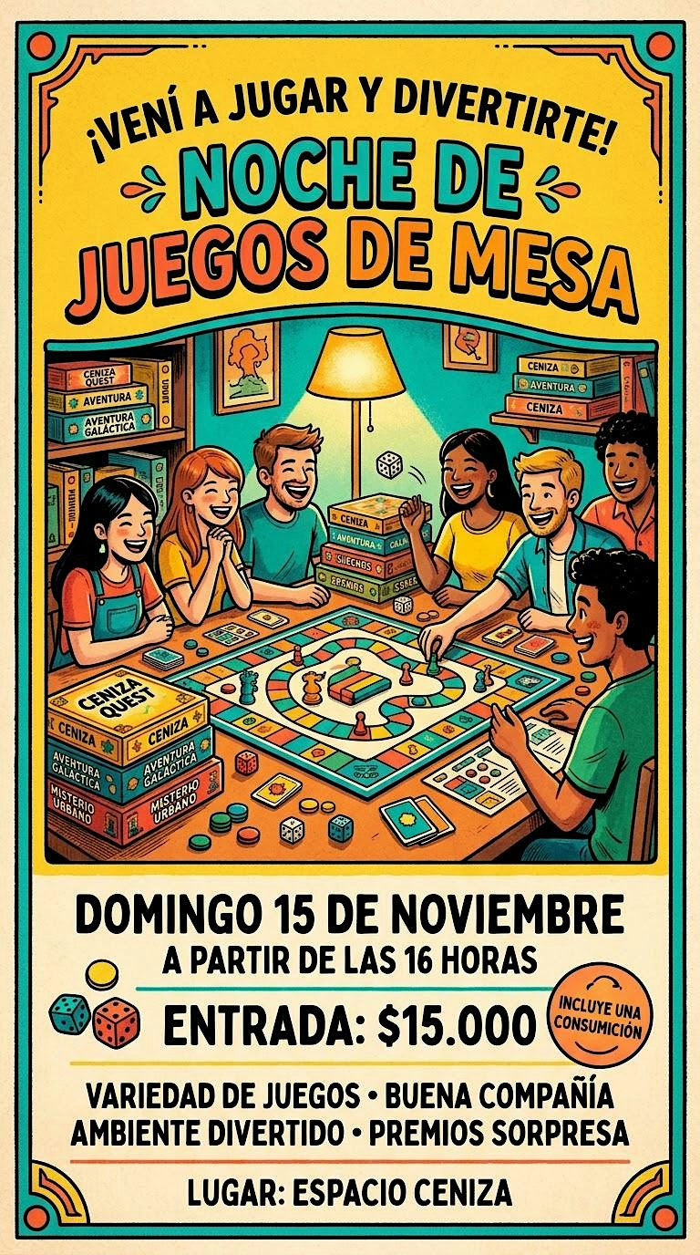 Noche de Juegos de Mesa - CABA