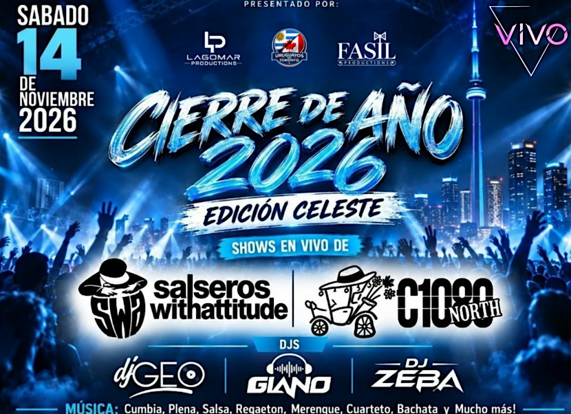 Cierre de Año 2026! Edición Celeste