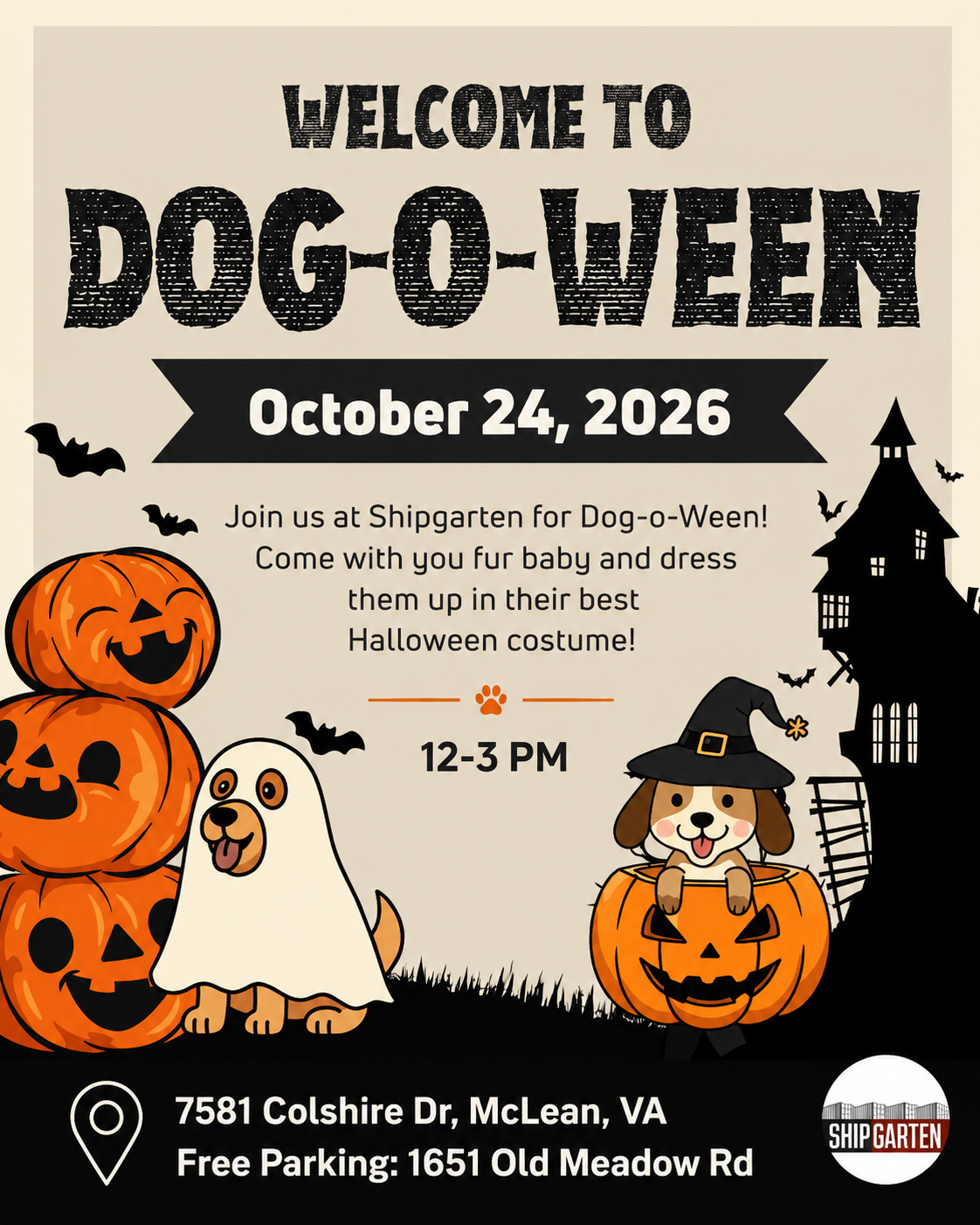 Dog-O-Ween at Shipgarten