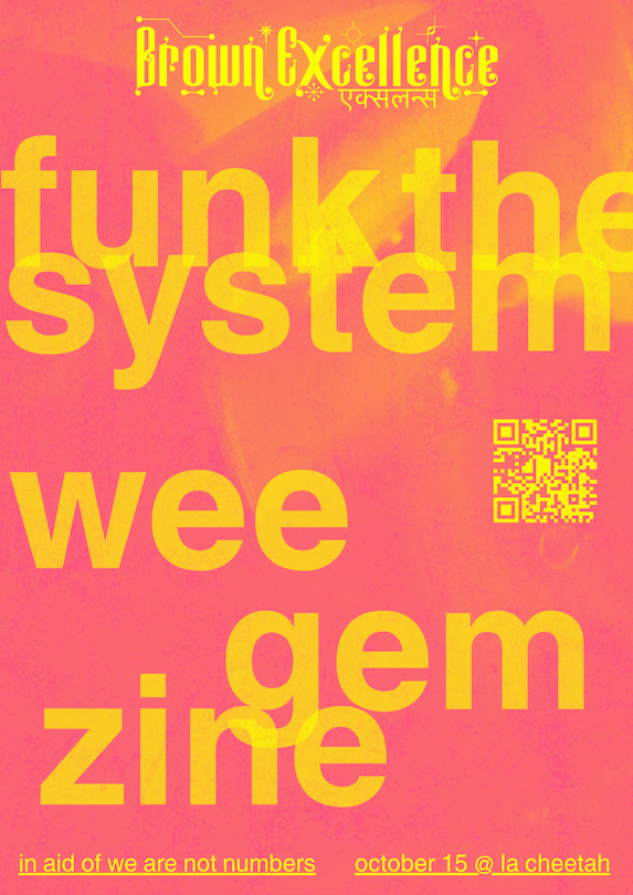 FTS X WEE GEM ZINE: Brown Excellence