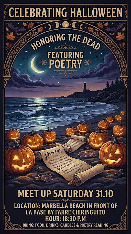Halloween at the beach