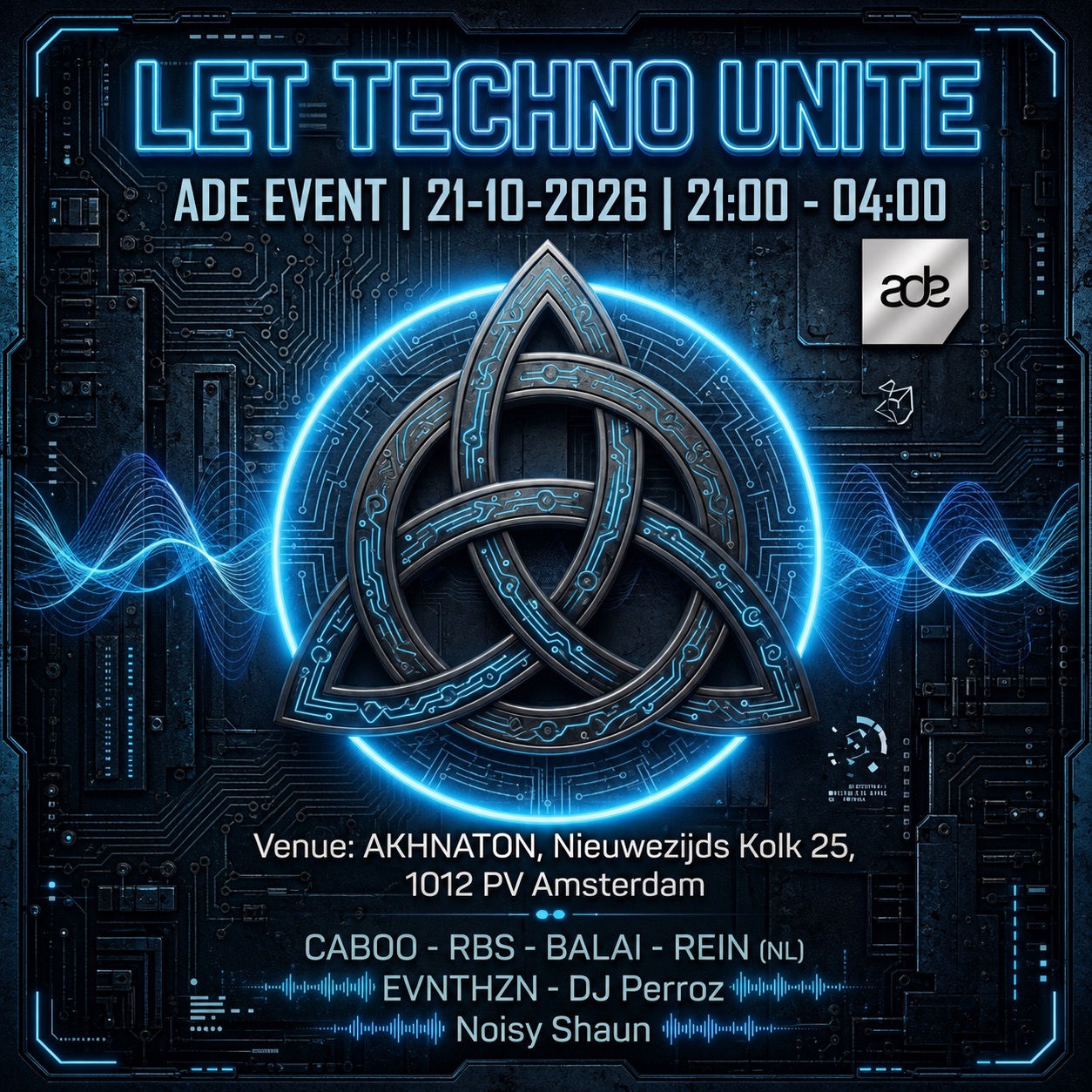 Let Techno Unite ADE 2026