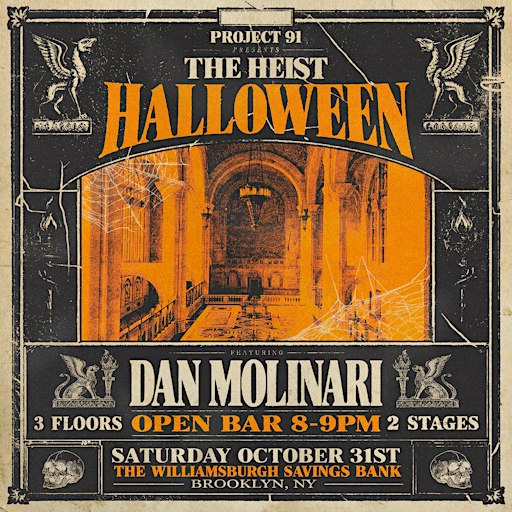The Heist - Old Savings Bank Halloween ft. Dan Molinari